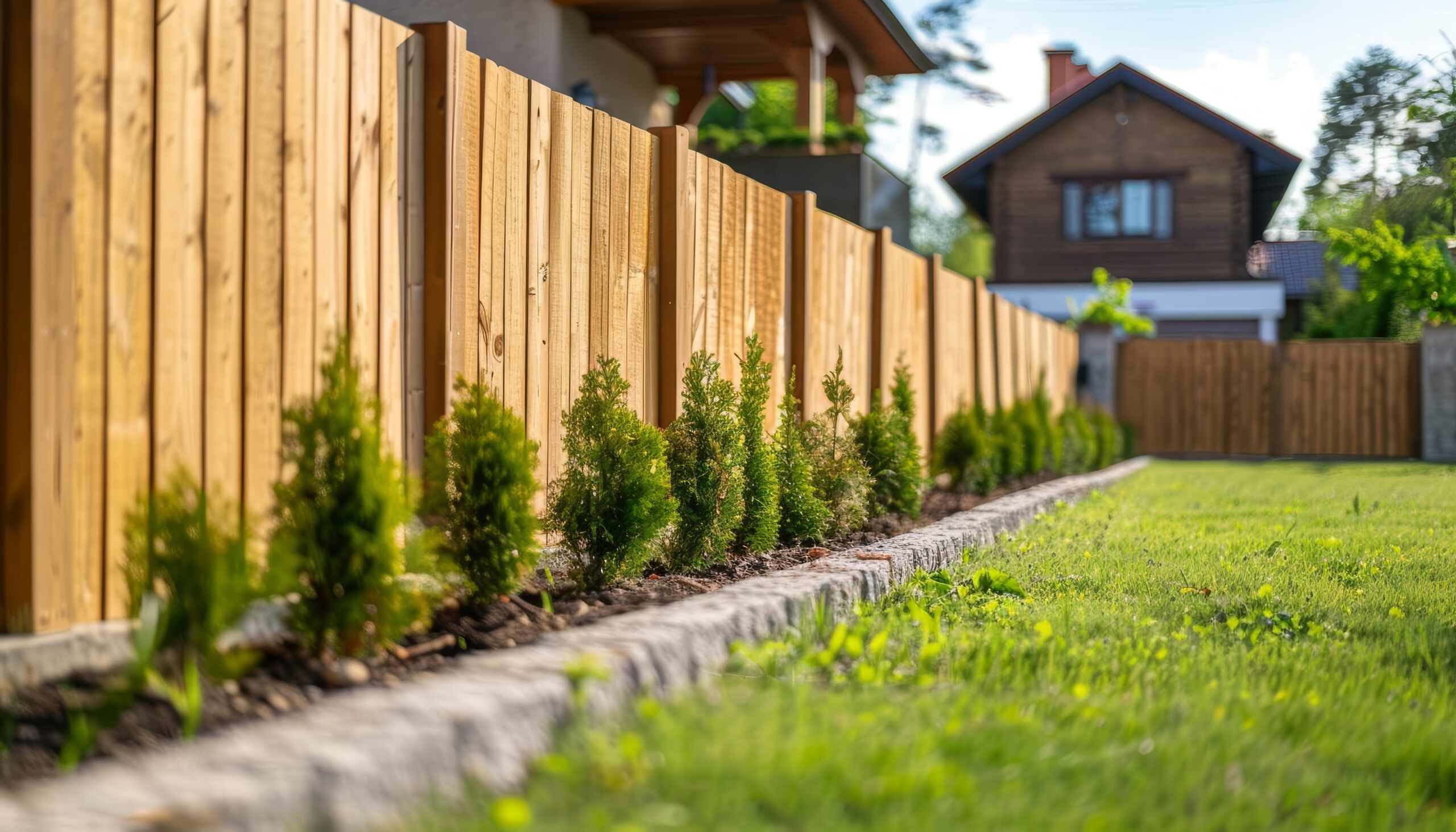 recent wooden privacy fence installation in baton rouge 70816