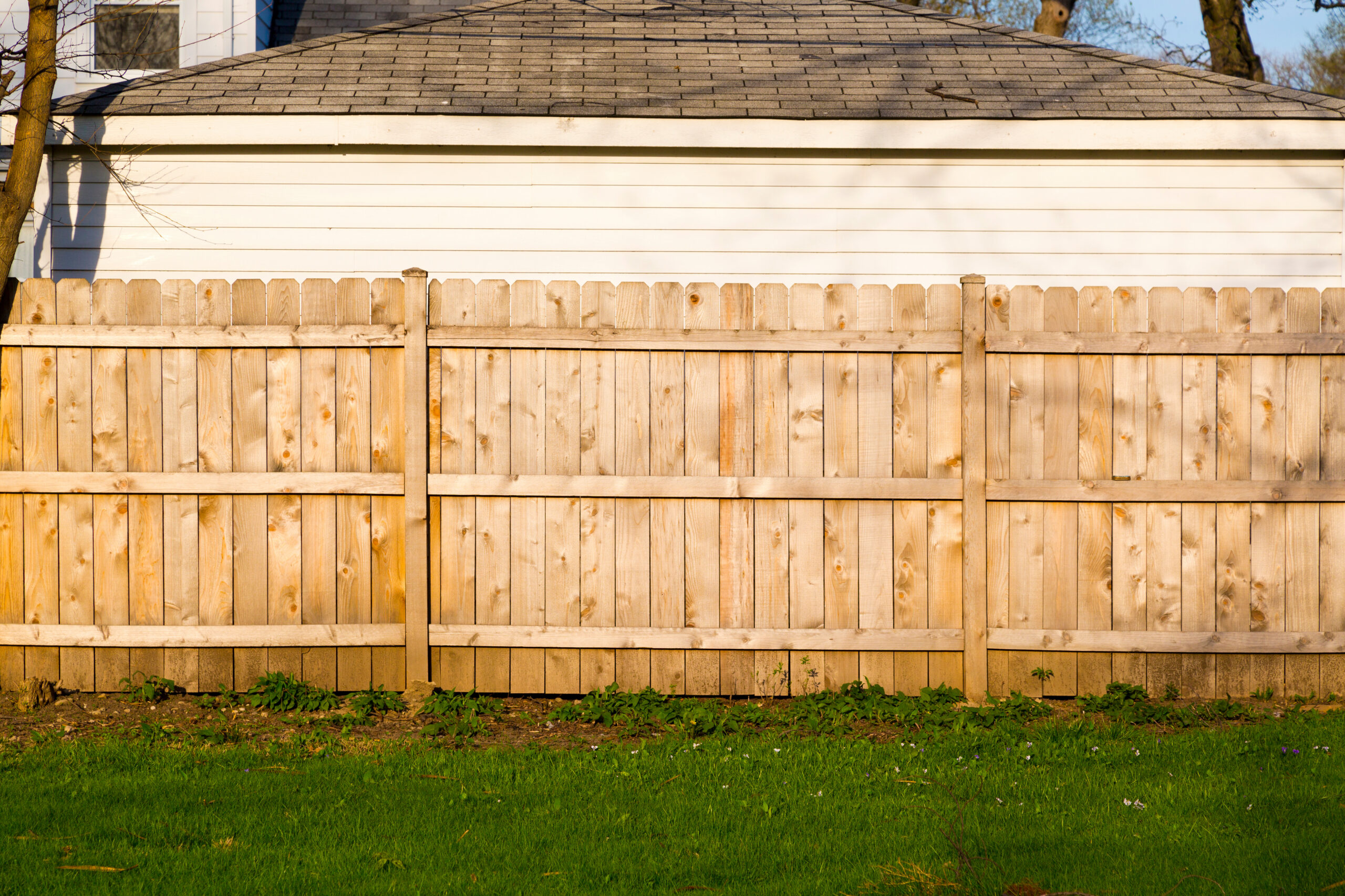 wooden privacy fence in baton rouge sherwood forrest